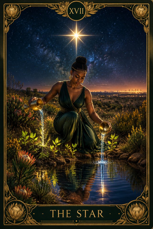 The Star — Lunarsol Tarot